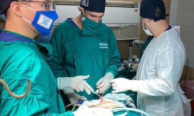 Exitosa jornada de cirugía laparoscópica