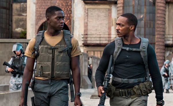 Anthony Mackie es un androide en primer tráiler de “Zona de riesgo” - Cine y TV - ABC Color