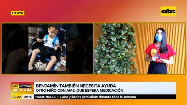 Benjamín, otro niño con AME, también necesita ayuda - ABC Noticias - ABC Color