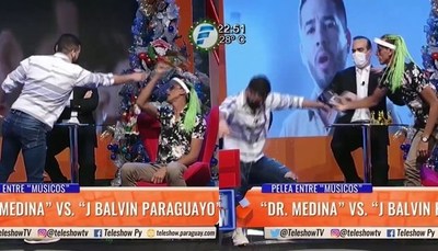 Reviví la pelea entre "J Balvin paraguayo" y "Dr. Medina" - Teleshow