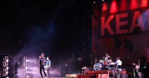 La Nación / Keane transmitirá la grabación de su concierto brindado en Asunción