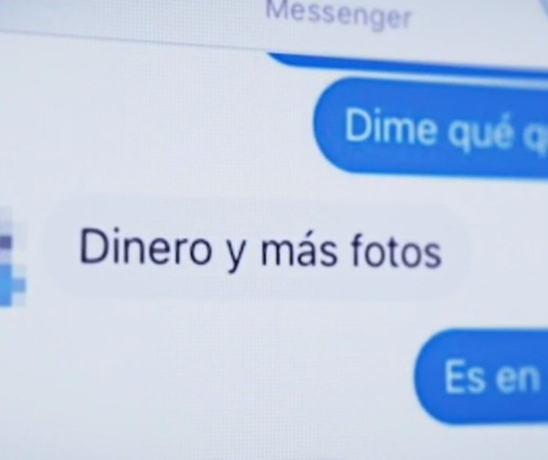 Valiente mujer denuncia que fue víctima de sextorsión