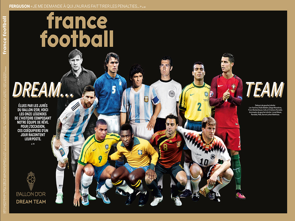 Los elegidos para el Dream Team del Balón de Oro