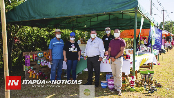 FERIA DE EMPRENDEDORES FUE UN ÉXITO EN PIRAPÓ
