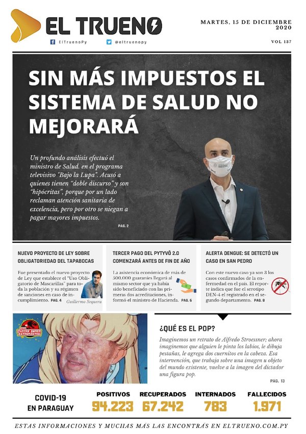 E-paper 15 de Diciembre 2020 - El Trueno