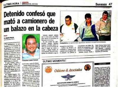 Temen que crimen de camionero quede impune