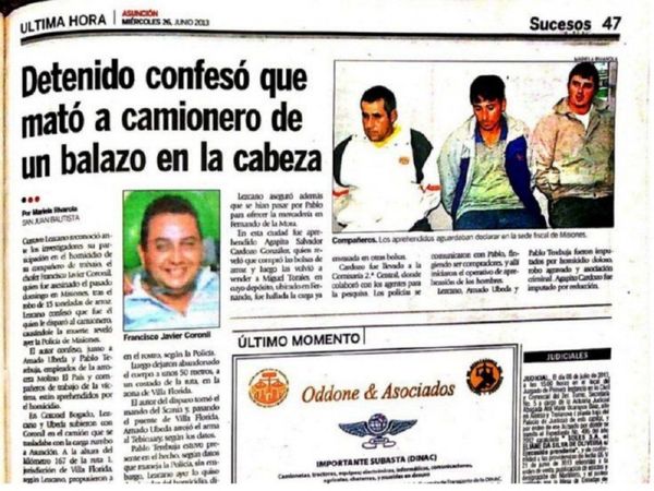 Temen que crimen de camionero quede impune