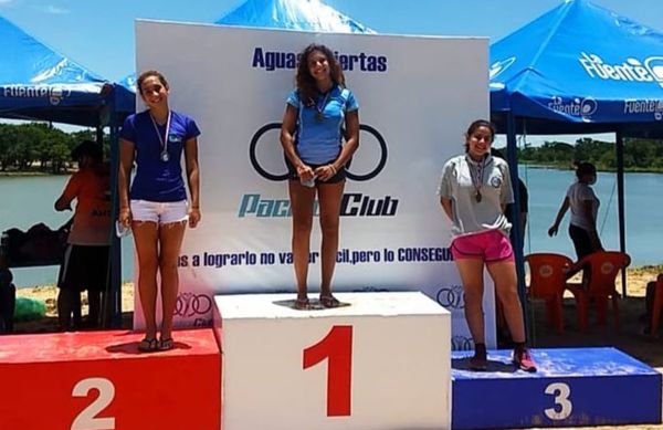 Nadadores se coronan en aguas abiertas - Polideportivo - ABC Color