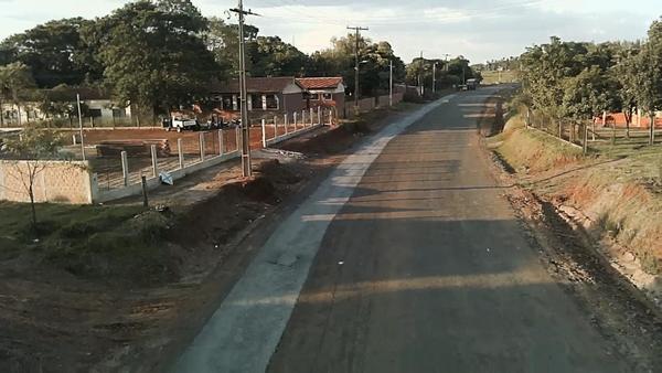 Pavimentación del tramo Curuguaty – Araújo Cué roza el 90% de avance general | .::Agencia IP::.