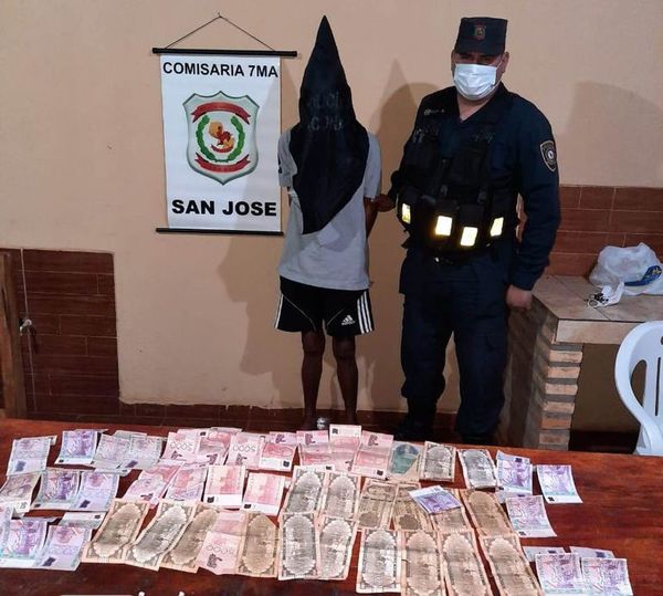 Capturan a presunto microtraficante en CDE - ABC en el Este - ABC Color