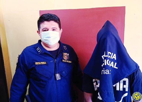 Un ex convicto cae por asalto callejero en Luque •