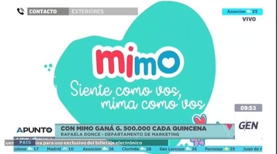 HOY / Rafaela Donce, del Departamento de Marketing de Pañales Mimo, sobre promo de Mimo