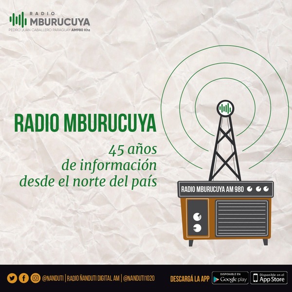 ¡Feliz aniversario Radio Mburucuya! 45 años informando desde el norte del país » Ñanduti