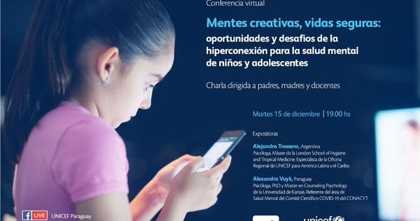 La Nación / Organizan webinar sobre hiperconexión y salud mental de niños y adolescentes