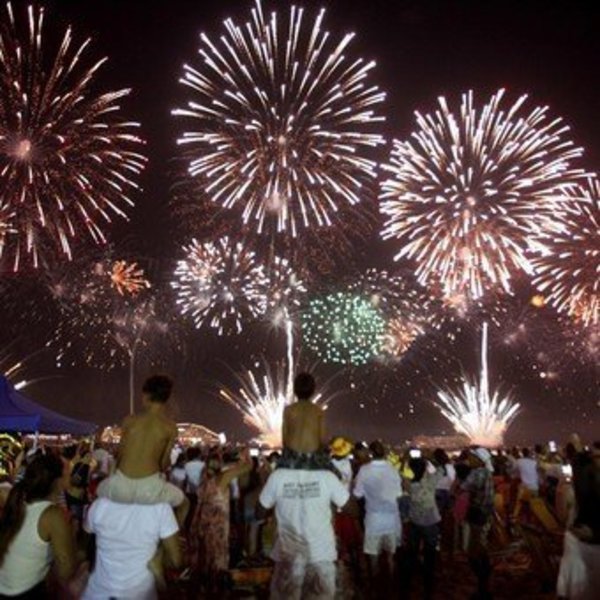 Rebrotes de covid-19 en Brasil: Río de Janeiro canceló su tradicional fiesta de fin de año