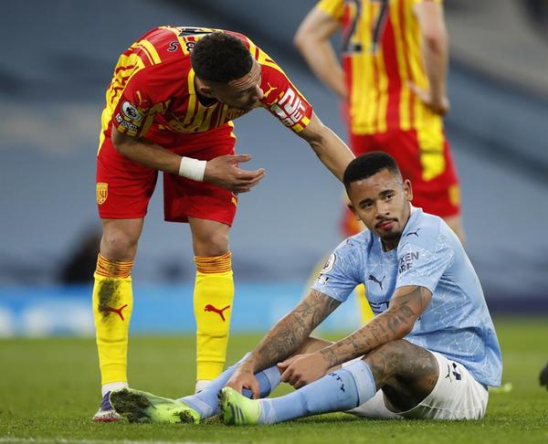 El City sigue perdiendo oportunidades y empata contra el West Brom