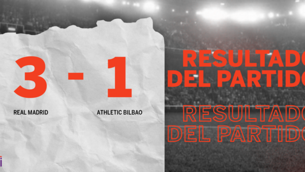 Con doblete de Karim Benzema, Real Madrid derrotó a Athletic Bilbao
