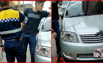 Niegan amenaza a agentes de PMT y denuncian prepotencia