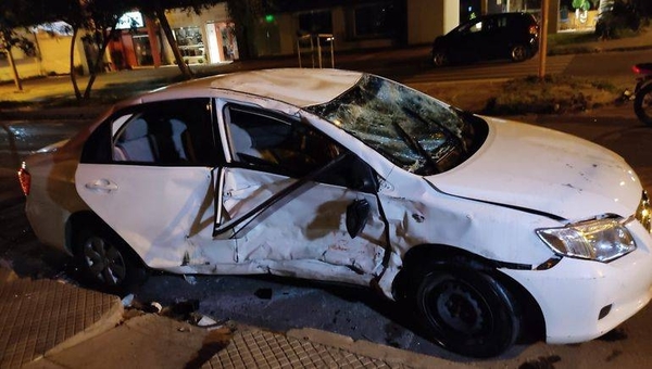 HOY / Presidente de ANDE sufrió un accidente de tránsito