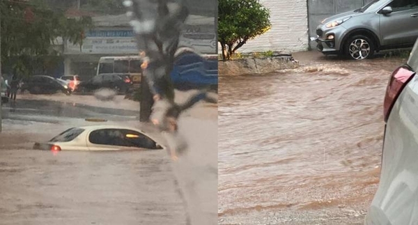 HOY / Torrencial lluvia y raudales: piden a empleadores ser tolerantes con trabajadores