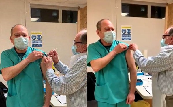 Crónica / (VIDEO) Médico paraguayo se vacunó contra el virus vai