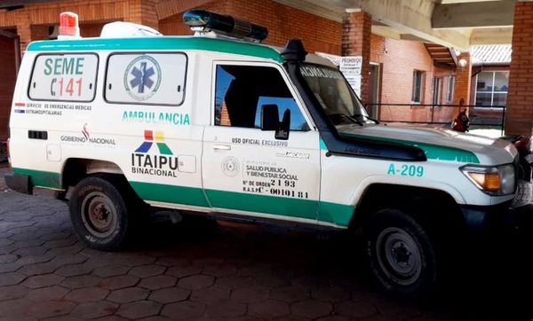 Servicio de SEME está saturado por traslados de pacientes con COVID-19 - Nacionales - ABC Color