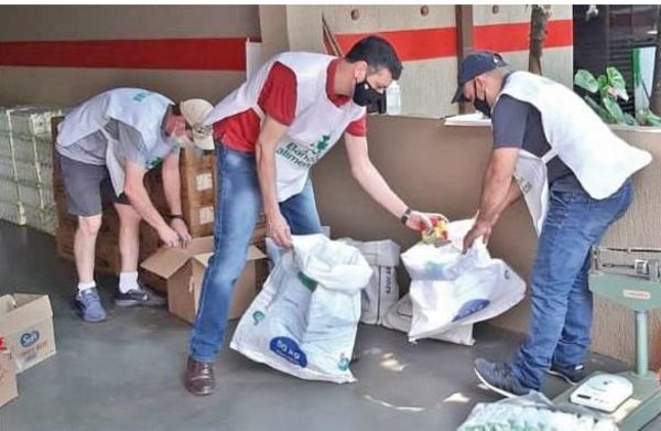El Banco de Alimentos recaudó 26.000 kilos de alimentos en el 2020 a pesar de la pandemia » Ñanduti