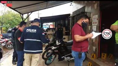 EN VIVO: Policía herido tras asalto a local de «Apostala» en CDE | OnLivePy