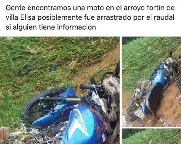 HOY / Buscan a joven que aparentemente fue llevado por el raudal