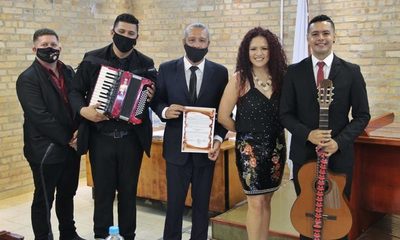 Los Paredes son declarados hijos dilectos de Ciudad del Este