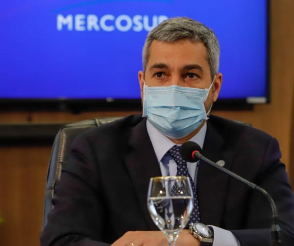 Cumbre del Mercosur: Mario Abdo pidió a Alberto Fernández la apertura de las fronteras - El Trueno