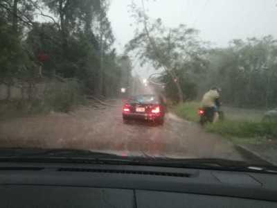 Calculan que unas 200 familias fueron afectadas por el temporal - Megacadena — Últimas Noticias de Paraguay