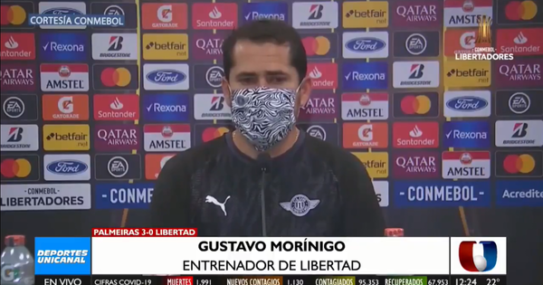 Gustavo Morínigo dejó de ser técnico de Libertad