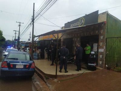 Policía herido en un asalto a local de apuestas en Ciudad del Este
