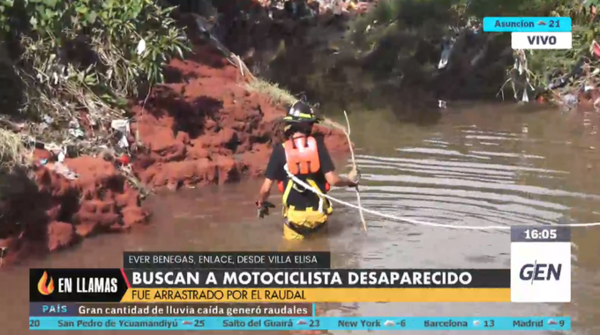 HOY / Buscarán al joven desaparecido desde el lugar donde fue hallado hasta el rio