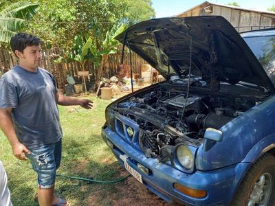 Un joven habría incinerado la camioneta de su vecino tras negarle dinero