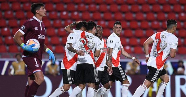 La Nación / River, con ventaja, visita a Nacional