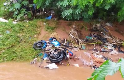 Lluvias causan inundaciones, el rebose de arroyos y desaparición - Nacionales - ABC Color