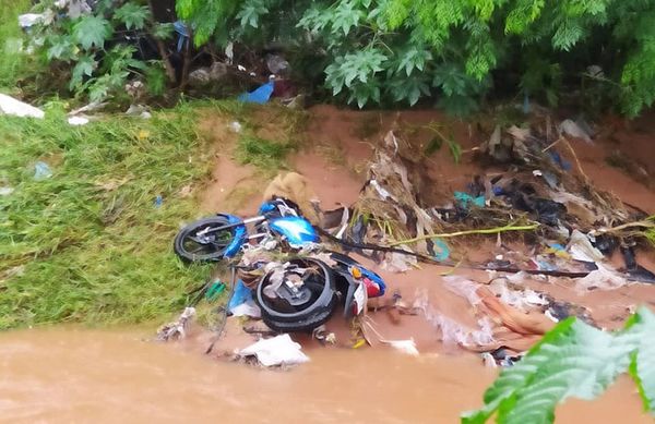 Lluvias causan inundaciones, el rebose de arroyos y desaparición - Nacionales - ABC Color