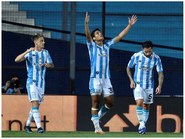 Un golazo de Melgarejo da triunfo a Racing sobre Boca