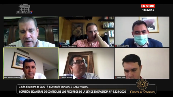 Bicameral de Control preocupa baja ejecución de Salud en pandemia