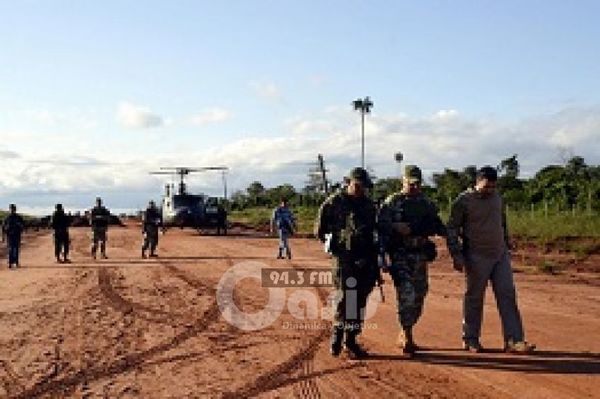 Reportan 3 abatidos y 5 detenidos tras operativo en el zona de Yby Yau