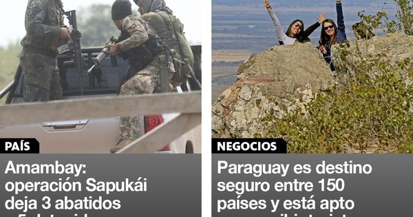 La Nación / Destacados de la mañana del 17 de diciembre