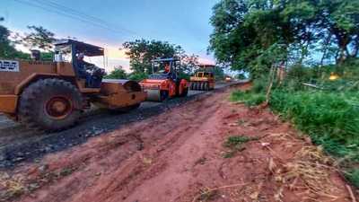 Labores de asfaltado en ruta de San Pedro registra 60% de avance y beneficiará a 10.000 ciudadanos | .::Agencia IP::.