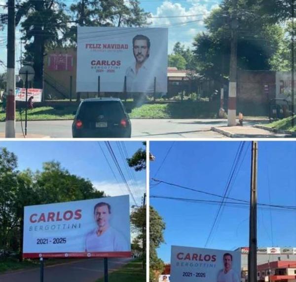 Concejal de Hernandarias hace campaña política a destiempo