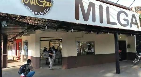 Roban local de MilGau en Coronel Oviedo – Prensa 5