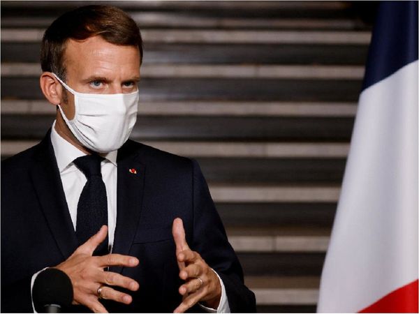 Macron, presidente de Francia, da positivo al Covid-19