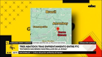Operación Sapukai: No descartan que familia Ozuna López comparta zona territorial de Amambay con EPP - A La Gran 7-30 - ABC Color
