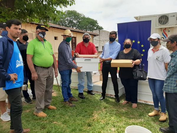 Apicultores de Yegros reciben apoyo del proyecto Procadenas - Nacionales - ABC Color