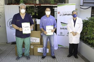 Grupo Sarabia donó insumos al INERAM - Brand Lab - ABC Color